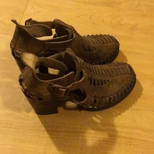 FB-Poison Olive Bootie